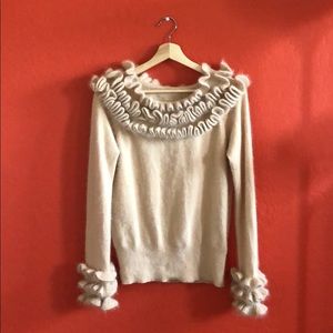 French Connection Angora Rabbit hair sweater